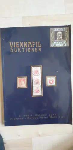Auktionskatalog Viennafil Auktionen Briefmarken 2014