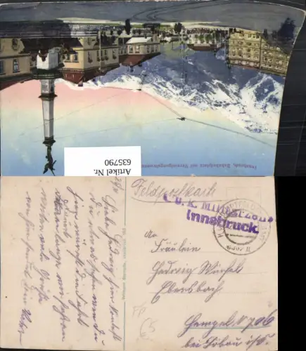 K.K. Feldpost 630/II Hauptfeldpostamt n. Ebersbach Hempel Löbau Neugersdorf