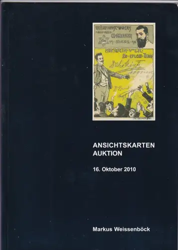 Markus Weissenböck Ansichtskarten Auktion 16. Okt. 2010 Auktionskatalog