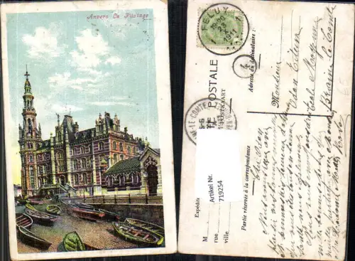 719254 Anvers Antwerpen Pilotage Stp. Feluy gel Braine le Comte
