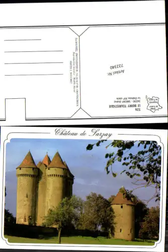 722340 Sarzay Château de Sarzay Gemeinde Sarzay Indre, Les Alpes