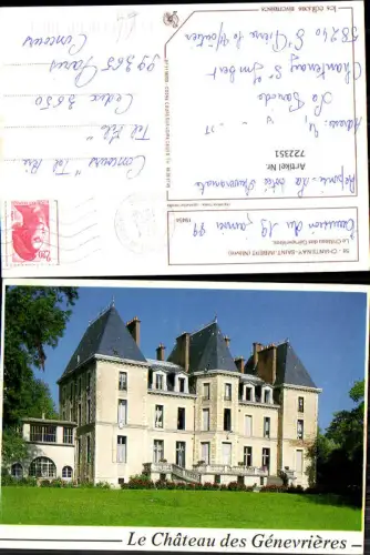 722351 Chantenay-Saint-Imbert Château des Genevrières Chantenay-Saint-Imbert Nièvre