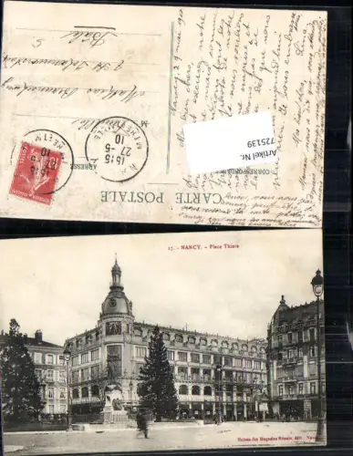 725139 Nancy France Place Thiers