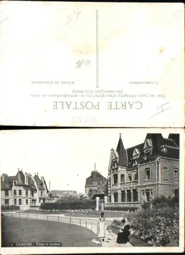 725585 France Cabourg Villas jardins