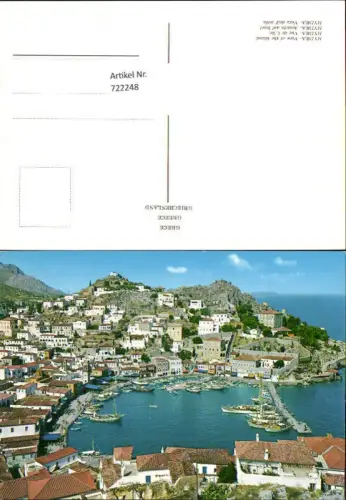 722248 Hydra View of the Island Greece