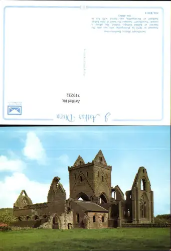 719232 Sweetheart Abbey Dumfries-shire Ruine Great Britain