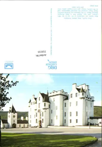 719233 Blair Castle Blair Atholl Perthshire Great Britain