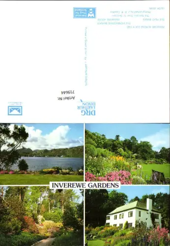 719644 Mehrbild AK Inverewe Gardens Inverewe House The Peat Banks Great Britain