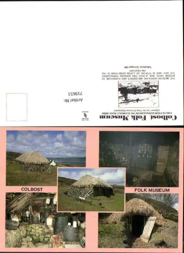 719651 Mehrbild AK Colbost Folk Museum Dunvegan on the Glendale Road