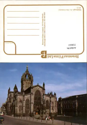 719653 Edinburgh St Giles Cathedral Great Britain