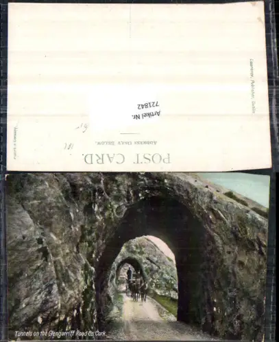 721842 Tunnel on the Glengarriff Road Co. Cork Tunnel Kutsche