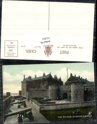 721852 The Palace Stirling Castle Kanonen