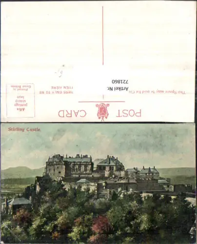 721860 Stirling Castle Scotland
