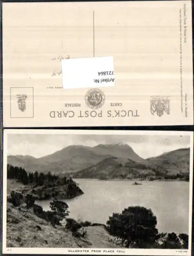721864 Ullswater Place Fell 1911 pub Tuck Raphael e Sons