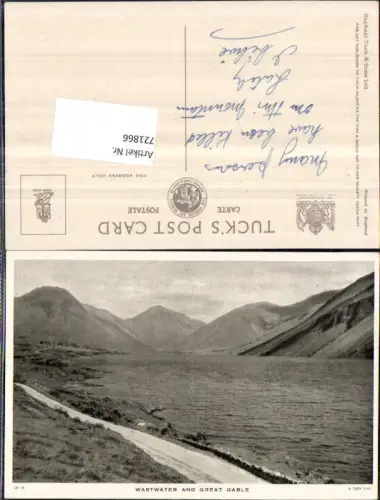 721866 Wastwater Great Gable pub Raphael Tuck