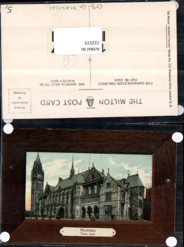 722573 Rochdale Town Hall Rathaus