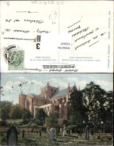 722637 Ripon Cathedral Kirche Friedhof Yorkshire