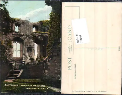 722664 Kenilworth Castle Saintlowes Tower Warwickshire