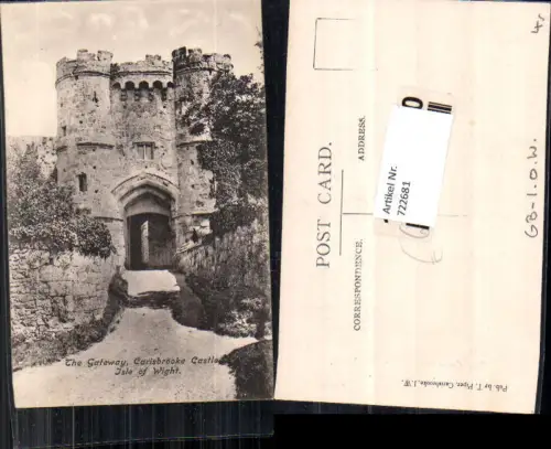 722681 Carisbrooke Castle The Gateway Castle Isle of Wight
