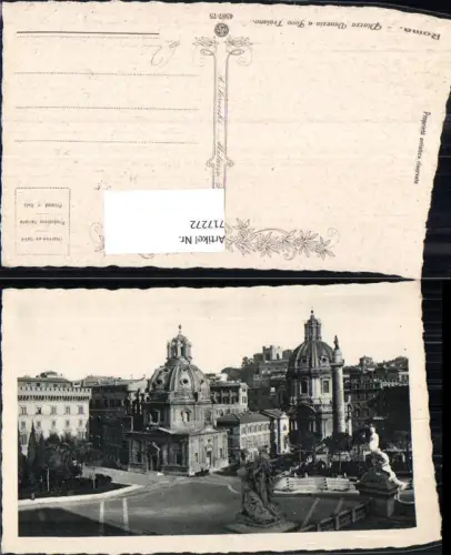 717272 Roma Rom Piazza Venezia e Foro Traiano Italy