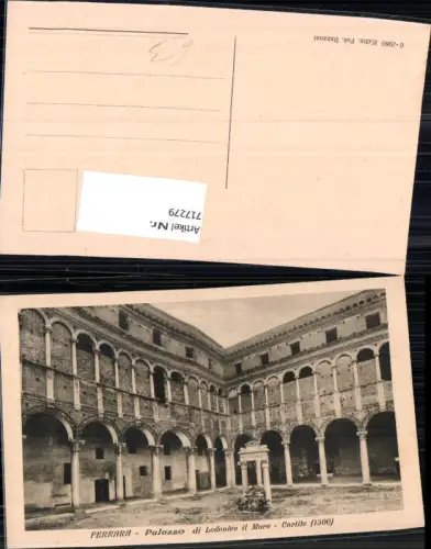717279 Ferrara Palazzo di Lodvico il Moro Cortile Italy