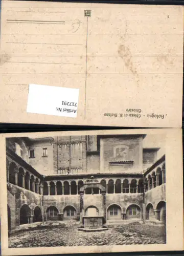 717291 Bologna Chiesa di S. Stefano Chiostro Italy