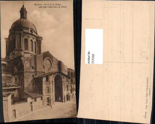 717310 Montova Mantua Chiesa di S. Andrea Italy