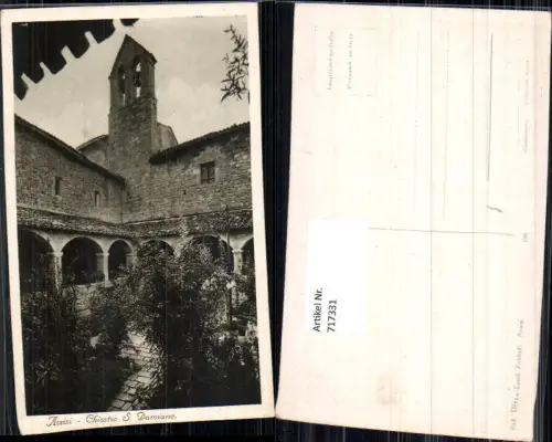 717331 Assisi Chiostro S. Damiano Italy