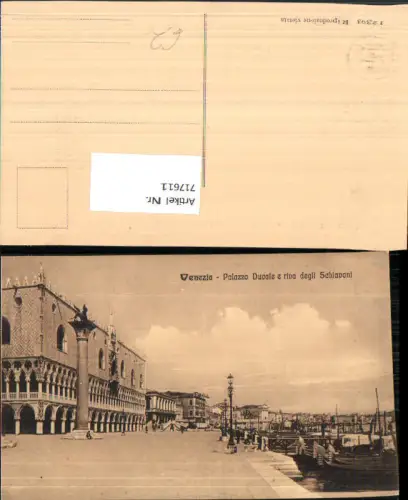 717611 Venezia Venedig Palazzo Ducale