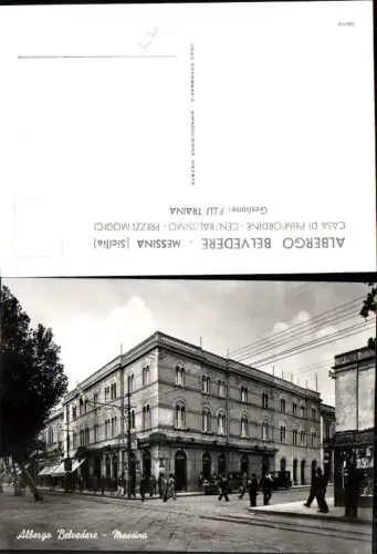 720537 Messina Sicilia Sizilien Albergo Belvedere