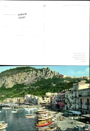 722247 Capri Marina grande Hafen Boote