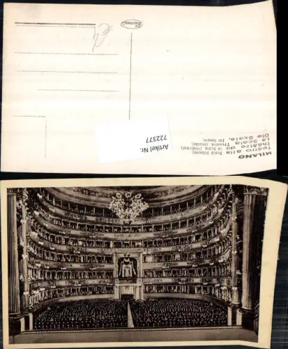 722377 Milano Theater innen Mailand