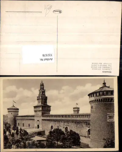 722378 Milano Castello Sforzesco Mailand