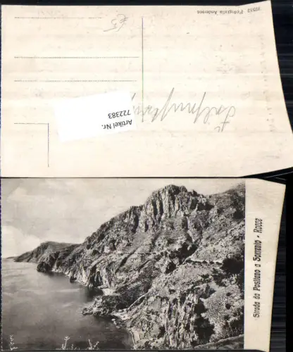 722383 Positano Strada da Positano a Sorrento LK Salerno