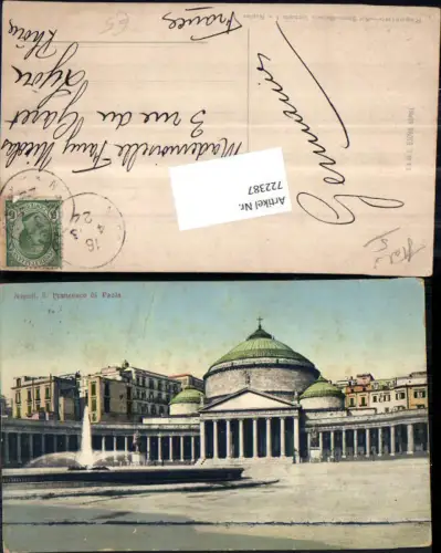 722387 Napoli Neapel San Francesco di Paola