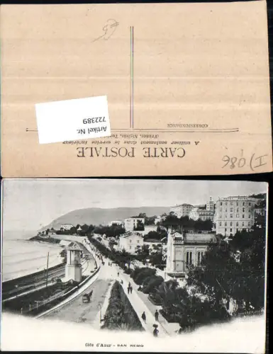 722389 San Remo Cote D`Azur 1900