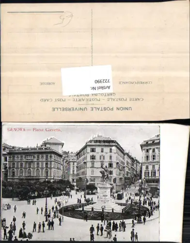722390 Genova Genua Piazza Corvetto