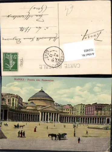 722403 Napoli Neapel Piazze del Plebiscito