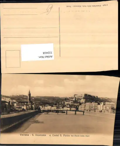 722418 Verona S. Anastasio Castel S. Pietro Verona