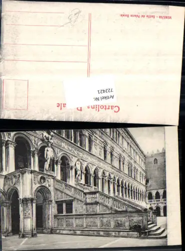 722421 Venezia Cortile del Palazzo Dukale Bez. Venezia