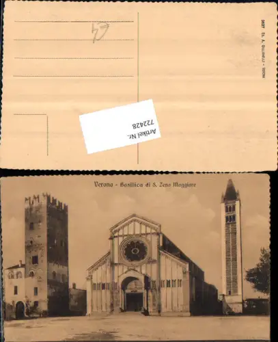 722428 Verona Basilica di S. Zeno Maggiore Verona Verona