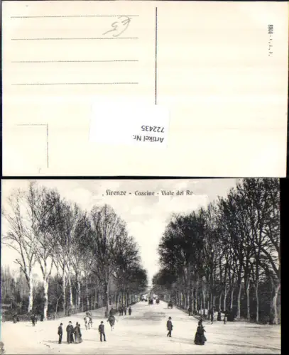 722435 Firenze Cascine Viale del Re Firenze Prov. Florenz