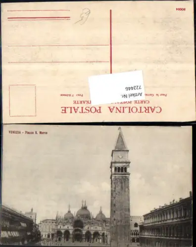722446 Venezia Venedig Piazza S. Marco Markusplatz