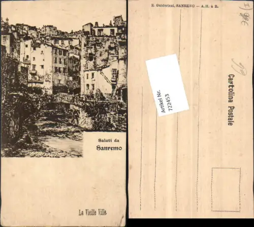722453 Sanremo La Vieille Ville