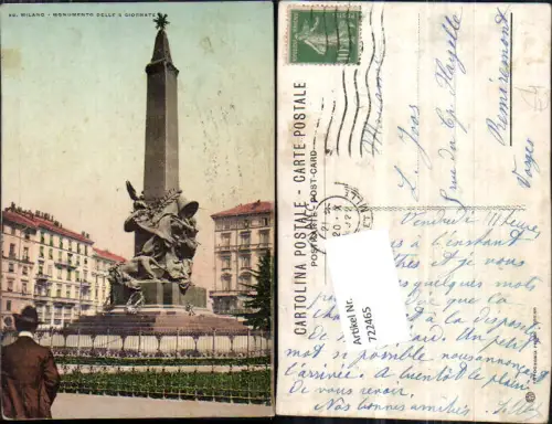 722465 Milano Monumento delle 5 Giornate Milano Mailand