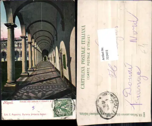 722472 Napoli Entrata alle gallerie Napoli Provinz Neapel