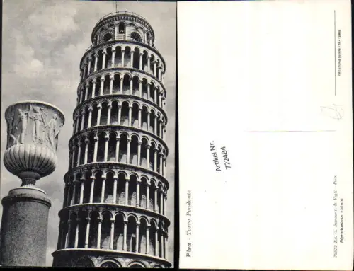 722484 Pisa Torre Pendente Pisa Provincia di Pisa Schiefer Turm