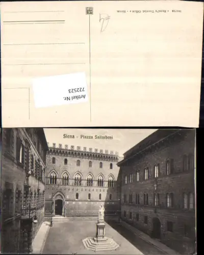 722523 Siena Piazza Salimbeni