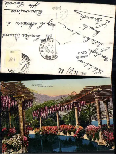 722538 Bordighera Giardino Winter