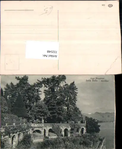 722548 Lago Maggiore Isola Bella Giardino